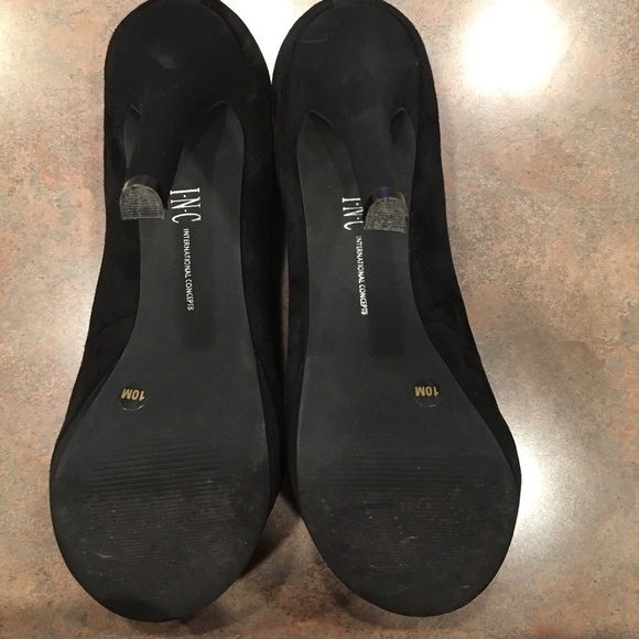 INC INTERNATIONAL CONCEPTS “Marwa” Booties, BLACK, Women’s Size 10 - Picture 8 of 9